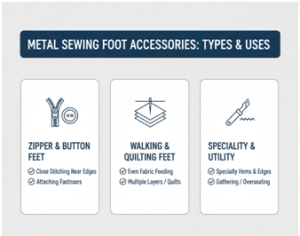 Metal Sewing Foot Accessories