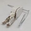 HONEYSEW Open Toe Walking Foot W-Guide for Brother Sewing Machine Quilting and Sewing Stitch Through Multiple Layers - 5