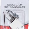 Janome Even Feed Foot with Quilting Guide for Horizontal Rotary Hook Models - 2