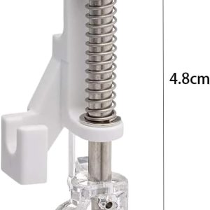Open Toe Even Feed Walking Foot W-Guide for Brother Sewing Machine Quilting and Sewing Stitch Through Multiple Layers Bonus Free Motion Quilting Darning Embroidery Presser Foot - 3