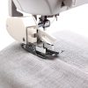 Open Toe Walking Foot with Guide – Compatible with Brother Sewing Machine, 7mm Low Shank Attachment, Bonus 1-4 Inch Quilting Foot - 4