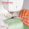 Open Toe Walking Foot with Guide – Compatible with Brother Sewing Machine, 7mm Low Shank Attachment, Bonus 1-4 Inch Quilting Foot - 5