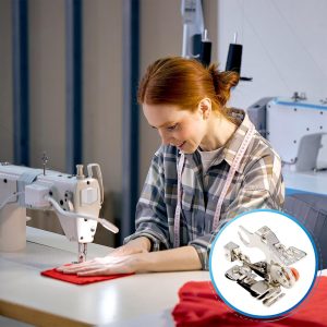 Ruffler Attachment Presser Foot for Low Shank Singer, Brother, Janome, Juki, Babylock, Elna, Kenmore, White, Necchi, Simplicity, Euro-Pro, New Home, and More Sewing Machines - 6
