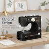 Best Choice Products Sewing Machine for Beginners, 55-Piece Kit, w- 16 Built-in Stitch Patterns, Double Stitching, Foot Pedal, Storage Drawer, 6V - Black-Gold - 5