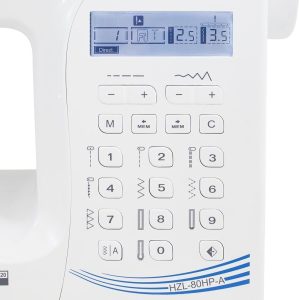 Juki HZL-80HP Sewing Machine with Automatic Needle Threader and Automatic One Step Buttonholing, Comes with a Hard-Shell Carrying Case - 3