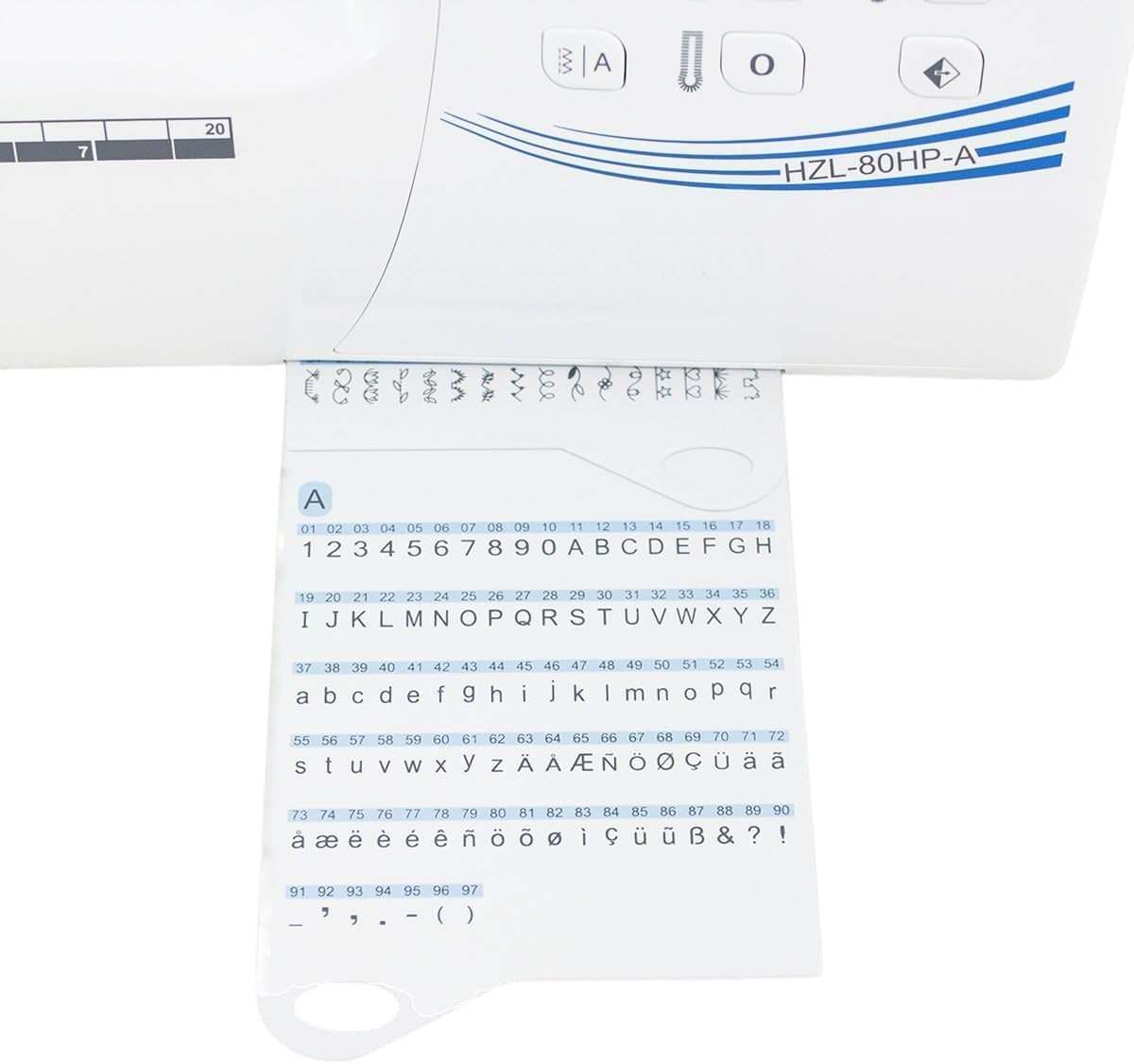 Juki HZL-80HP Sewing Machine with Automatic Needle Threader and Automatic One Step Buttonholing, Comes with a Hard-Shell Carrying Case - 5