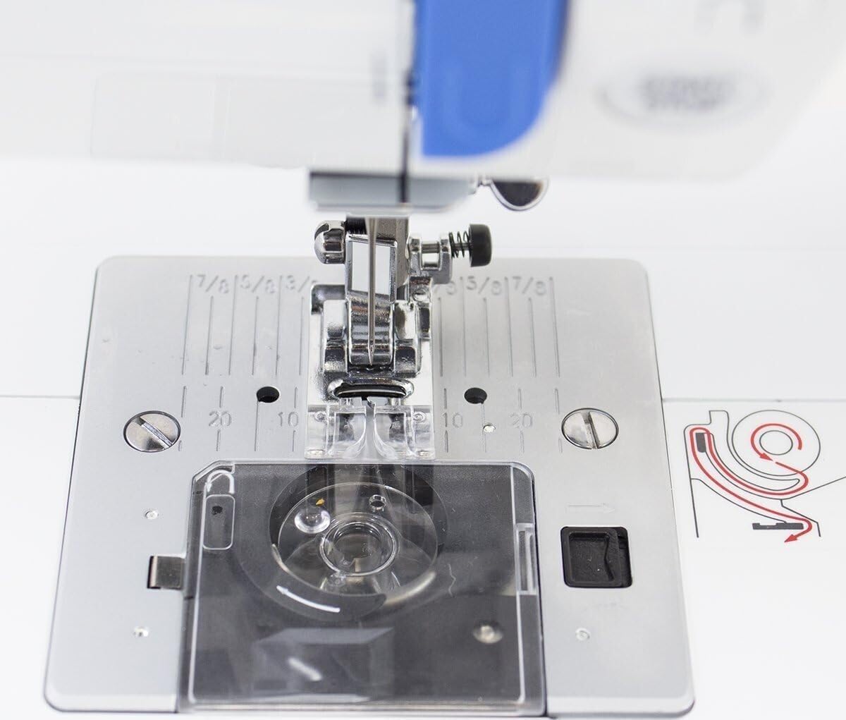 Juki HZL-80HP Sewing Machine with Automatic Needle Threader and Automatic One Step Buttonholing, Comes with a Hard-Shell Carrying Case - 7