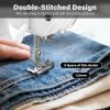 Portable Cordless Handheld Sewing Machine, 2 Modes for Two-Thread Stitching. Ideal Sewing Machine for Beginners. Mini for Home, Travel, DIY, Mending - 8