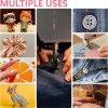 Portable Sewing Machine for Beginners – 12 Built-in Stitch Options, Adjustable 2-Speed Foot Pedal, LED Sewing Light, and 32 Color Thread Kit – Ideal for Home Sewing, Alterations & DIY Projects - 9