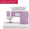 SINGER Quantum Stylist 9985 Computerized Sewing & Quilting Machine with Accessory Kit - 1,000+ Stitch Applications, Mirror Imaging, Built-In Needle Threader, LCD Touch Screen & Full Metal frame - 3