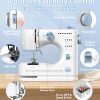 for Beginners, 16 Built In , with Accessory Kit, 2 Speed, Foot Pedal, Storage Drawer, Portable Tabletop Full Feature Design for Home DIY 4