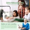 StitchMaster Pro-Ballet on twin needles. Sewing machine, sewing machine for beginners, Double needle and double thread, 16 kinds of stitches. Sewing machine for Household - 2
