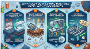 Best Heavy Duty Sewing Machine for Denim and Leather