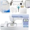 Brother PE900 5 x 7 Embroidery Machine with 5pc Embroidery Hoop Set, Embroidery Threads, & Accessories - 2