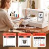 Poolin EOC07 Embroidery Machine, 7.9 x 15 Large Embroidery Area, 7 Touchscreen Institch OS3, Embroidery Starter Supplies Included, Wi-Fi Design Transfer Digital Software for Custom Projects - 9