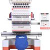 Poolin EOM 15-Needle Commercial Embroidery Machine,14.2x9.5 Large Embroidery Area for Small Business – Built for Hats, Caps & Daily Orders, Auto Color Change & Trim,WiFi-USB Design Transfer - 1