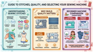 Sewing Machine for Beginners Under $300 – Easy, Affordable & Beginner-Friendly Models
