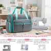 with Wheels, Large Rolling Bag with Detachable Foldable Dolly, Heavy Duty Embroidery Tote for Brother Singer Janome Standard – 4
