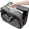 Case, Universal Tote Bag with Shoulder Strap Compatible with Singer, Brother, Janome, Grey (Patent Design) – 2