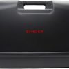 SINGER Black Universal Hard Carrying Case for Sewing Machine, Compatible with Most Standard Free-Arm Portable Sewing Machines, Non-Slip Inner Tray, Convenience & Sturdy protection - 1