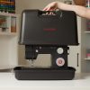 SINGER Black Universal Hard Carrying Case for Sewing Machine, Compatible with Most Standard Free-Arm Portable Sewing Machines, Non-Slip Inner Tray, Convenience & Sturdy protection for Easy Storage
