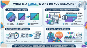 Sewing Machine vs Serger Which Is Better