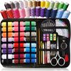 ARTIKA Sewing Kit for Adults and Kids (94 PCS) - Small Beginner Set w-Multicolor Thread, Needles, Scissors, Thimble & Clips - Emergency Repair and Travel Kits - Sewing Accessories and Supplies - 1