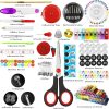 , pcs Accessories, Friendly for Beginner and Professional for Worker, Suitable for Travel, Home, School and DIY Gift, Needles, Scissors, 41XL Thread Spools – 2