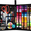 Forypretty Sewing Kit for Adults, 228 PCS Needle and Thread Kit with Tailor Scissors and Accessories, 43 XL Thread Spools, Travel Sewing Kit for Beginners, Oxford Cloth, Gift for Mom Grandma - 1