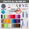 for , 228 PCS Needle and Thread with Tailor Scissors and Accessories, 43 XL Thread Spools, Travel for Beginners, Oxford Cloth, Gift for Mom Grandma – 2