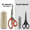for , 228 PCS Needle and Thread with Tailor Scissors and Accessories, 43 XL Thread Spools, Travel for Beginners, Oxford Cloth, Gift for Mom Grandma – 3