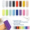 OKOMER 87 Pcs Sewing Kit with Embroidery Supplies, Complete Premium Sewing Repair Set with Needle Thread Scissors, Portable Travel Kit for Adults Beginners Home DIY, Gift for Mother and Grandma