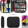 OKOMER 87 Pcs Sewing Kit with Embroidery Supplies, Complete Premium Sewing Repair Set with Needle Thread Scissors, Portable Travel Kit for Adults Beginners Home DIY, Gift for Mother and Grandma
