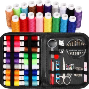 Sewing Kit for Adults,Marcoon Needle and Thread Kit with Sewing Supplies and Accessories Contains Scissors, Measure Tape,Seam Ripper,Suitable for Home, Travel, Beginner, Emergency - 1