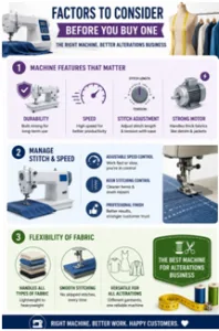 Sewing Machine for Alterations Business Success