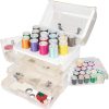 Singer Sew-It-Goes, 224 Piece - Sewing Kit & Craft Organizer - Sewing Case Storage with Machine Sewing Thread, White