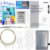 Brother Air1800 Air Serger with Jet-Air Threading and 250+ Accessories including 83 Spools of Thread
