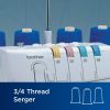 Brother Serger, 1034D, Heavy-Duty Metal Frame Overlock Machine, 1,300 Stitches Per Minute, Removeable Trim Trap, 3 Included Accessory Feet, White