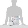Brother Serger, 1034D, Heavy-Duty Metal Frame Overlock Machine, 1,300 Stitches Per Minute, Removeable Trim Trap, 3 Included Accessory Feet, White