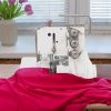 Overlock Machine, Electric Sewing Machine, 4-thread Overlocking Machine,For Domestic And Industrial Use