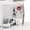 Seaming Machine, Professional 4 Thread Serger Overlock Sewing Machine 4-Line w/Foot Controller Seaming Tool 80W 1200 Stitches/Min portable for Undershirts, Cotton Sweaters