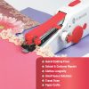 SINGER Stitch Sew Quick™ Portable Handheld Cordless Mending Machine | Cordless handheld mending machine for fast repairs on curtains, bedding and clothes; single-thread, includes bobbins/needles