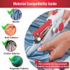SINGER Stitch Sew Quick™ Portable Handheld Cordless Mending Machine | Cordless handheld mending machine for fast repairs on curtains, bedding and clothes; single-thread, includes bobbins/needles