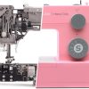 SINGER® 4411 (Pink) High Speed Heavy Duty Sewing Machine with Accessories | 11 stitches deliver 69 applications, 50% more power for denim and canvas, metal frame, 4-step buttonhole, 1100 stitches/min