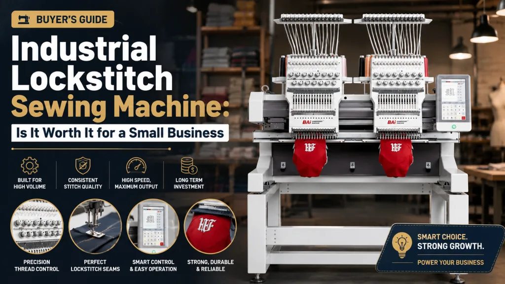 Industrial Lockstitch Sewing Machine: Is It Worth It for a Small Business