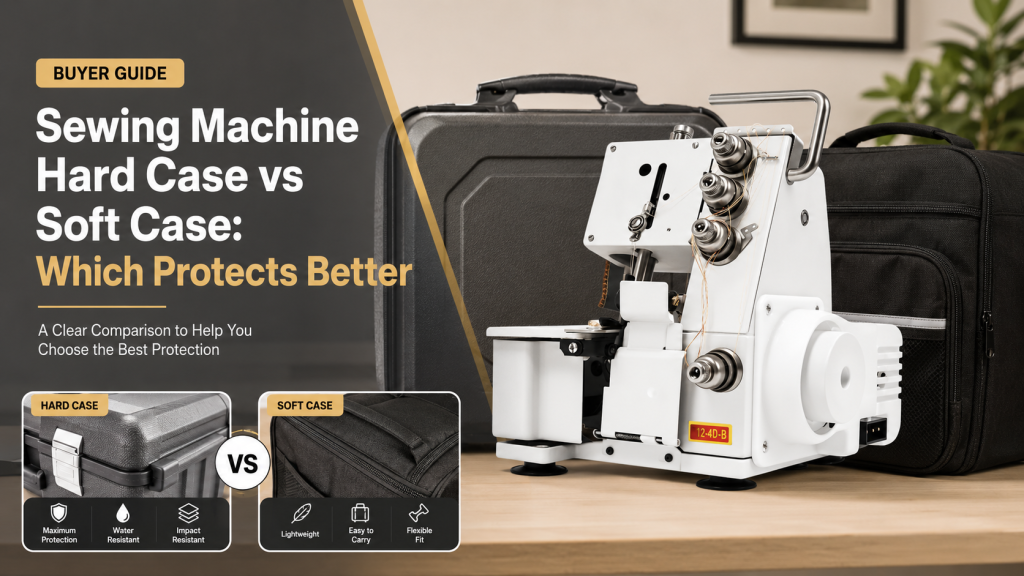 Sewing Machine Hard Case vs Soft Case: Which Protects Better
