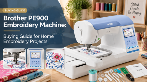 Brother PE900 Embroidery Machine: Buying Guide for Home Embroidery Projects