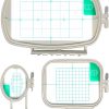 Brother SE700 Combo Embroidery & Sewing Machine with 4 Embroidery Hoops, Embroidery Thread Set & Accessories