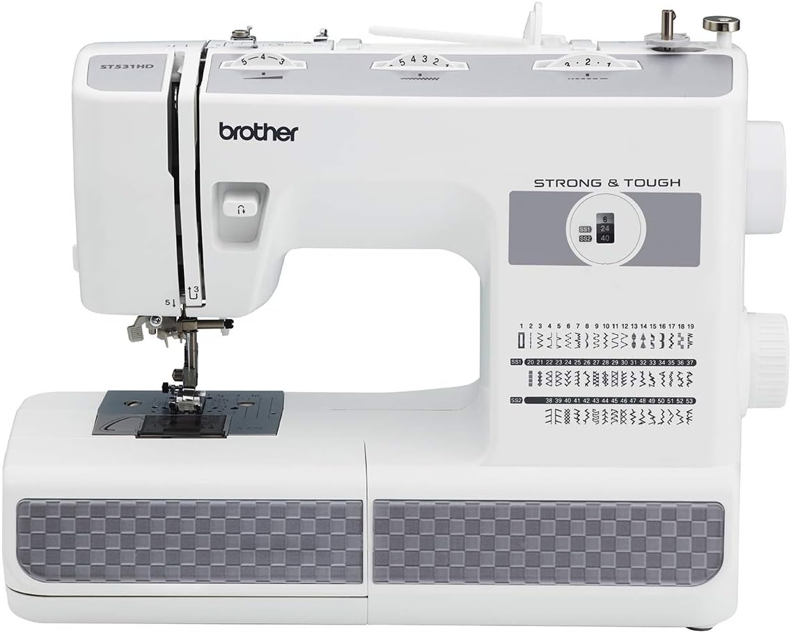 Brother ST531HD Strong & Tough 53 Stitch Sewing Machine with Finger Guard 16x8x12 - 1