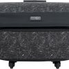 Everything Mary XL Rolling Sewing Machine Case – Grey Floral Craft Bag with 4 Wheels – Portable Organizer - 1